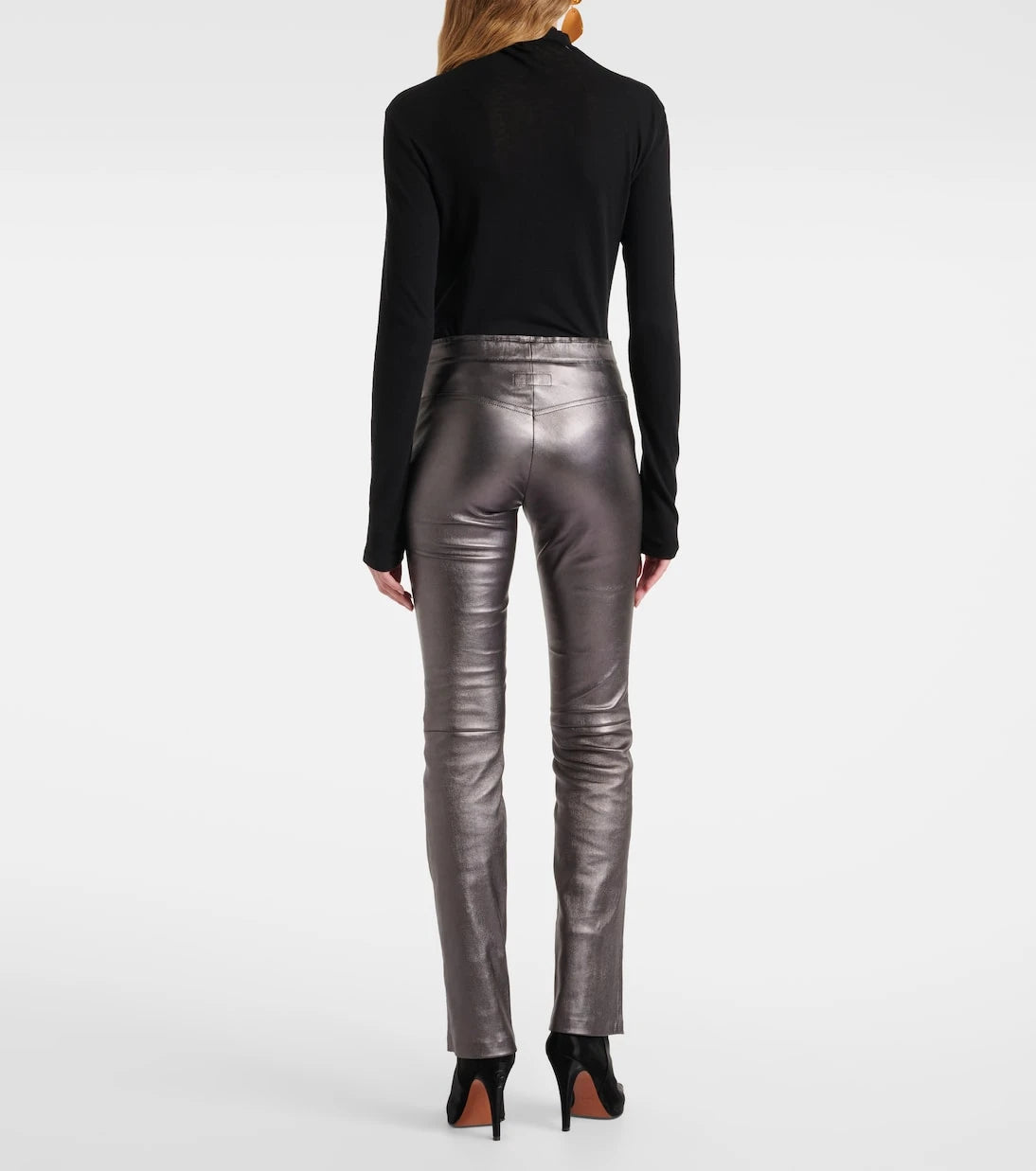 Stouls - JP Long leather flared pants