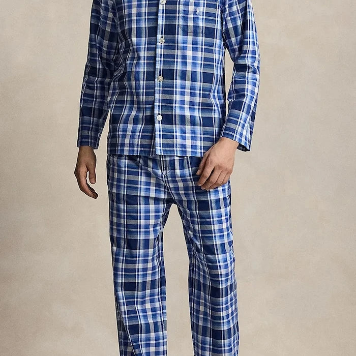 Polo Ralph Lauren erkek pamuklu iki parçalı pijama