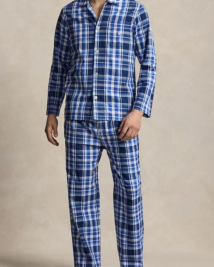Polo Ralph Lauren erkek pamuklu iki parçalı pijama