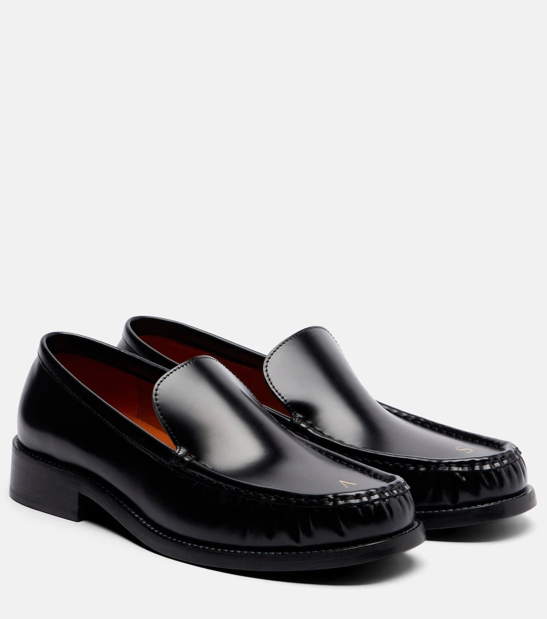Acne Studios - أحذية لوفر جلدية