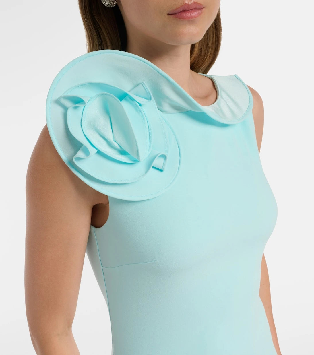 Roland Mouret - Floral-appliqué gown