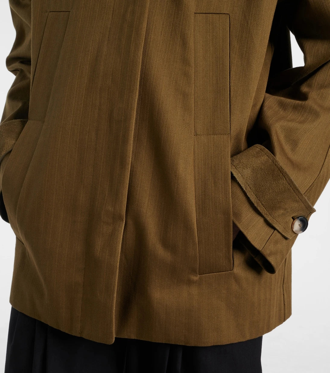 Proenza Schouler - Angela herringbone cotton jacket