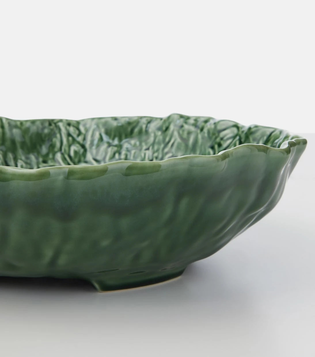 Bordallo Pinheiro - Cabbage earthenware salad bowl