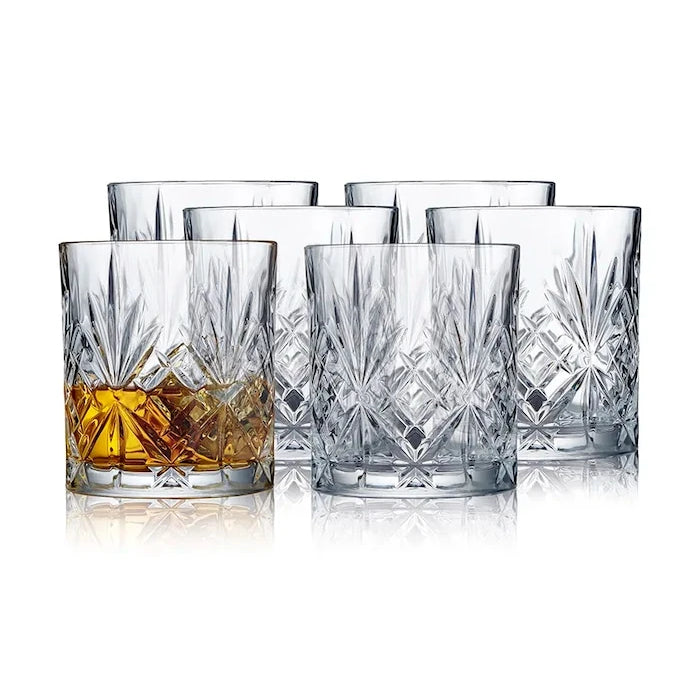 Комплект чаши за уиски Lyngby Glas Melodia 310 ml