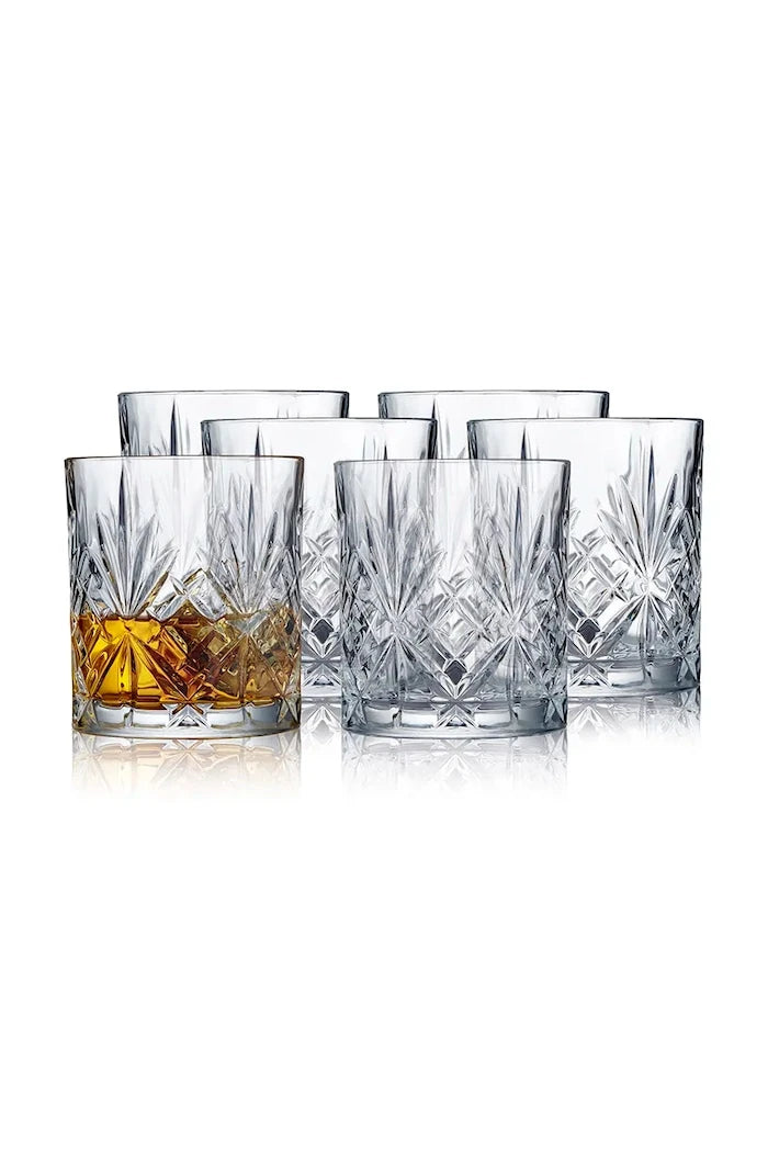 Комплект чаши за уиски Lyngby Glas Melodia 310 ml