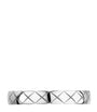 CHANEL White Gold Coco Crush Ring