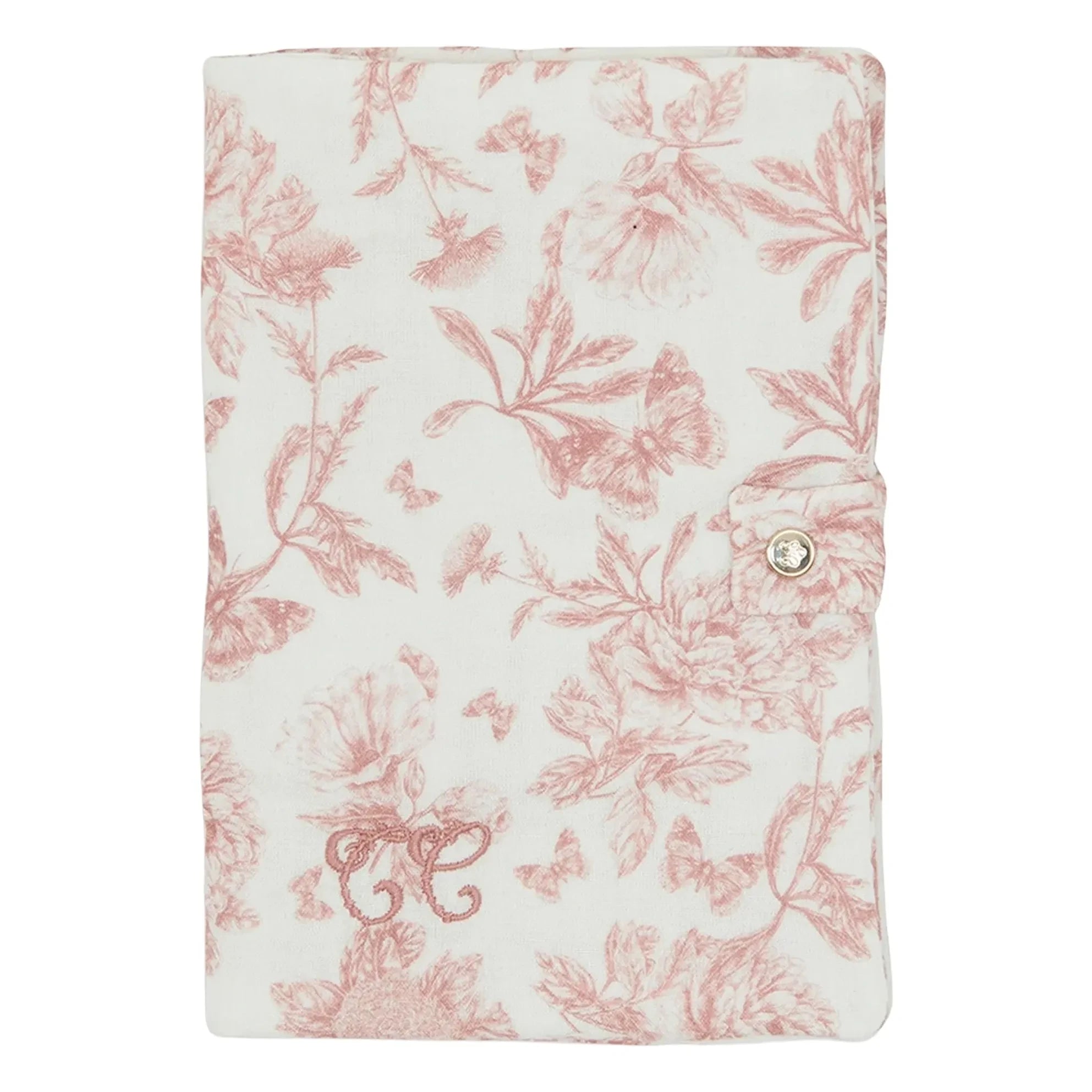 Tartine et Chocolat - Toile de Jouy health book cover | Peach