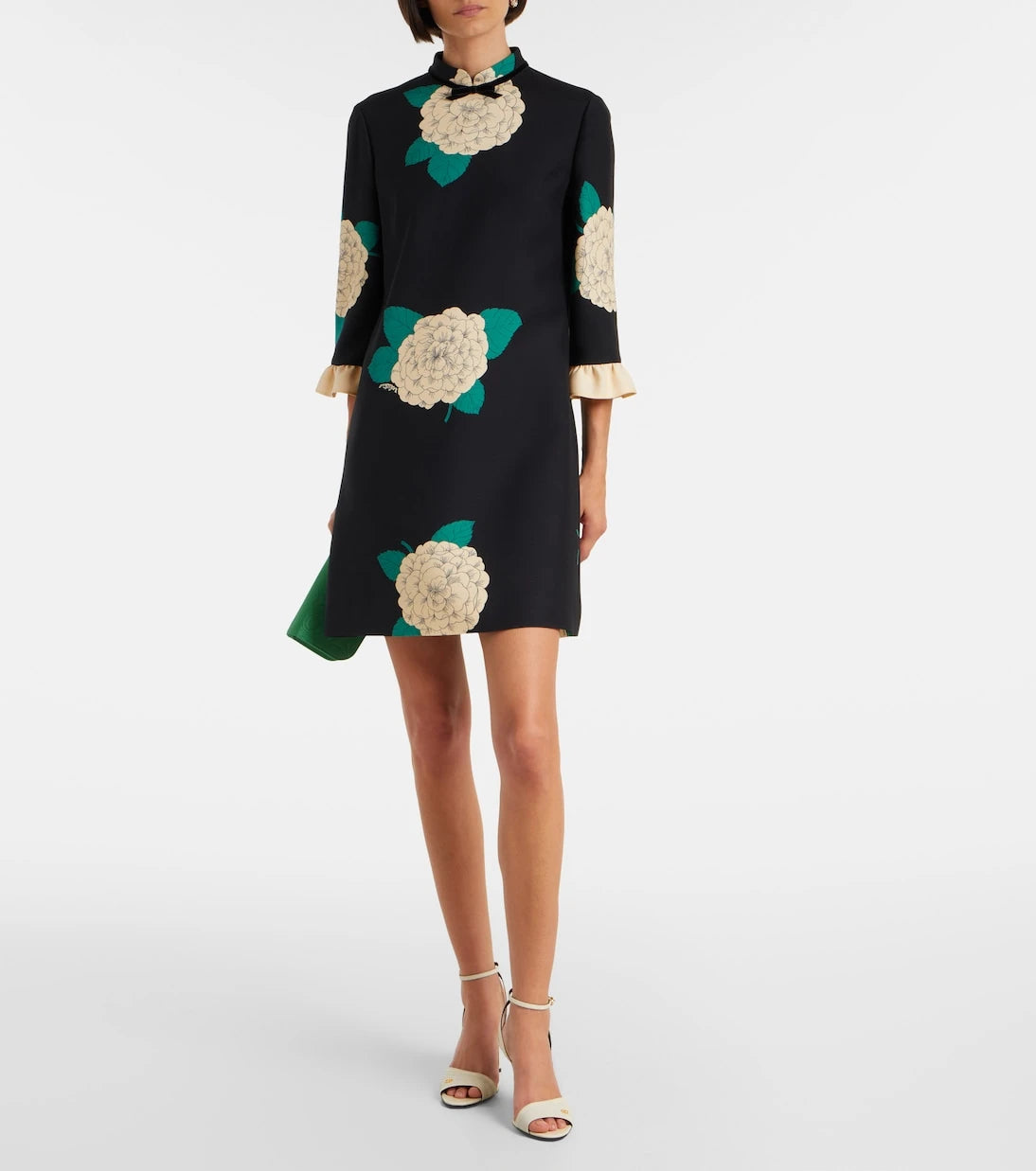Valentino - Crepe Couture floral minidress