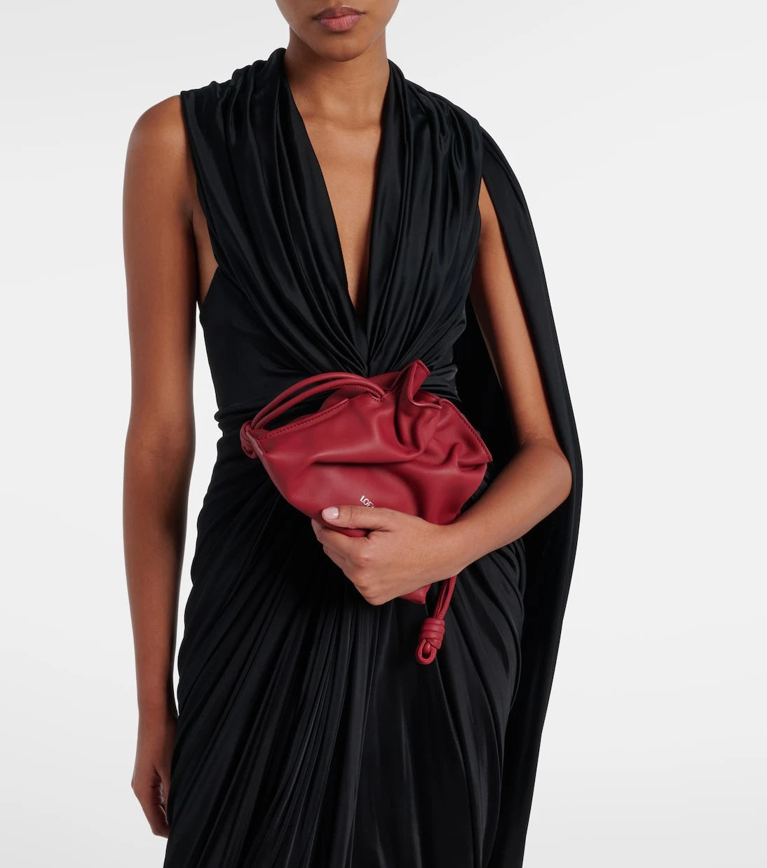 Loewe - Flamenco Mini leather clutch