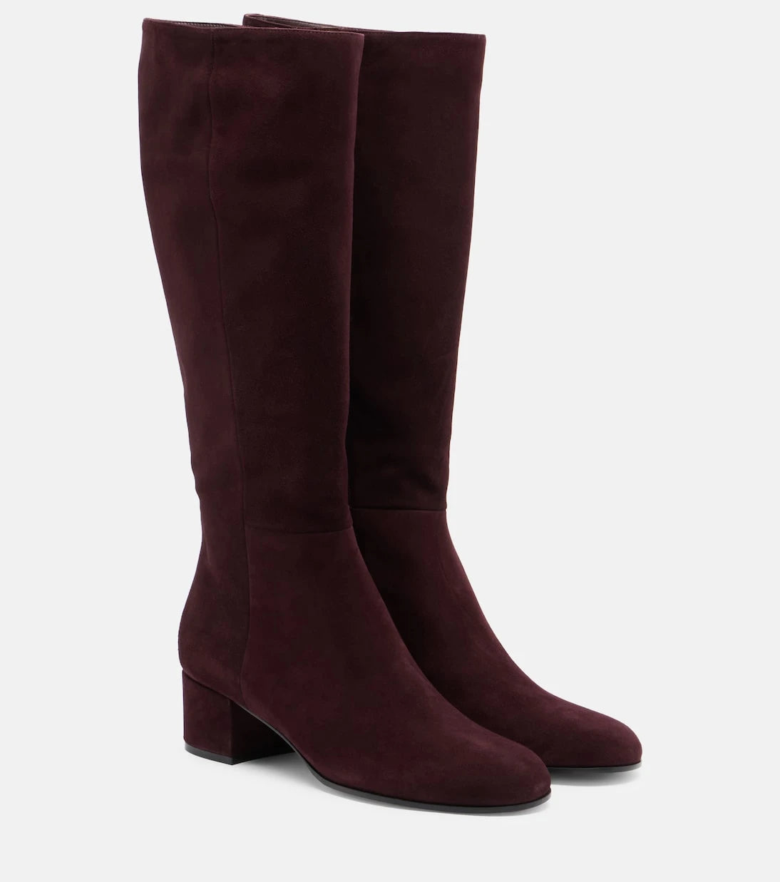 Gianvito Rossi - Joelle suede knee-high boots