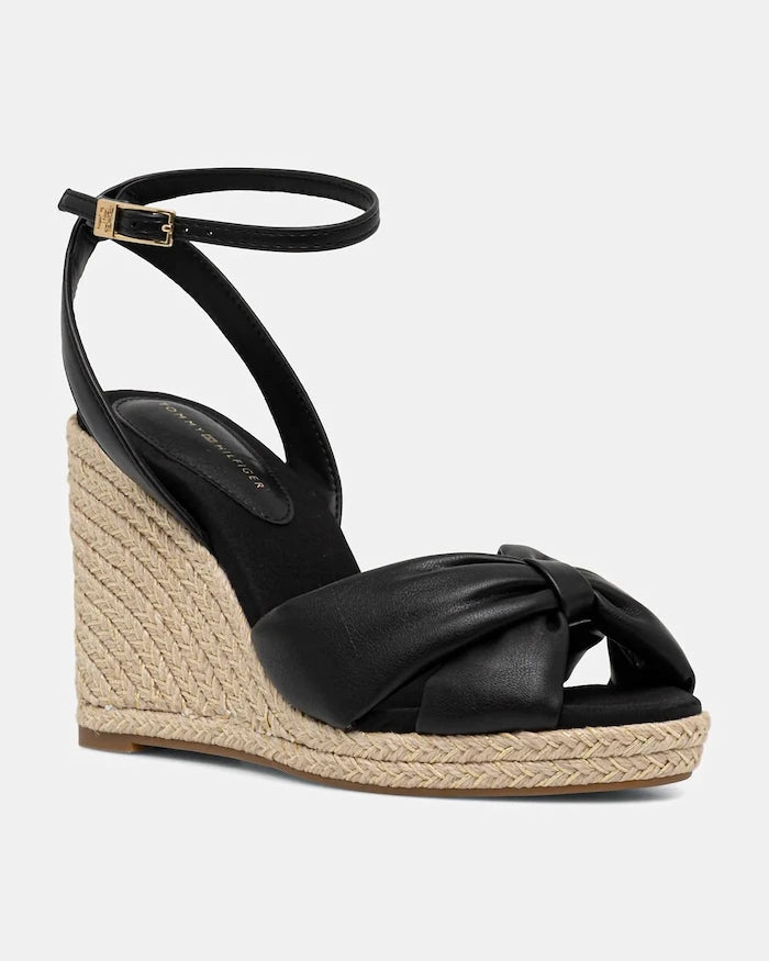 Tommy Hilfiger TH BOW HIGH CORK WEDG Sandalet
