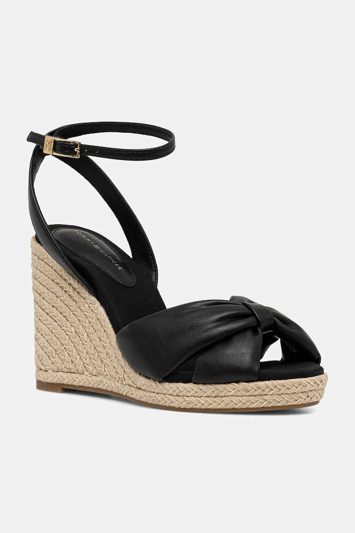 Сандали Tommy Hilfiger TH BOW HIGH CORK WEDG