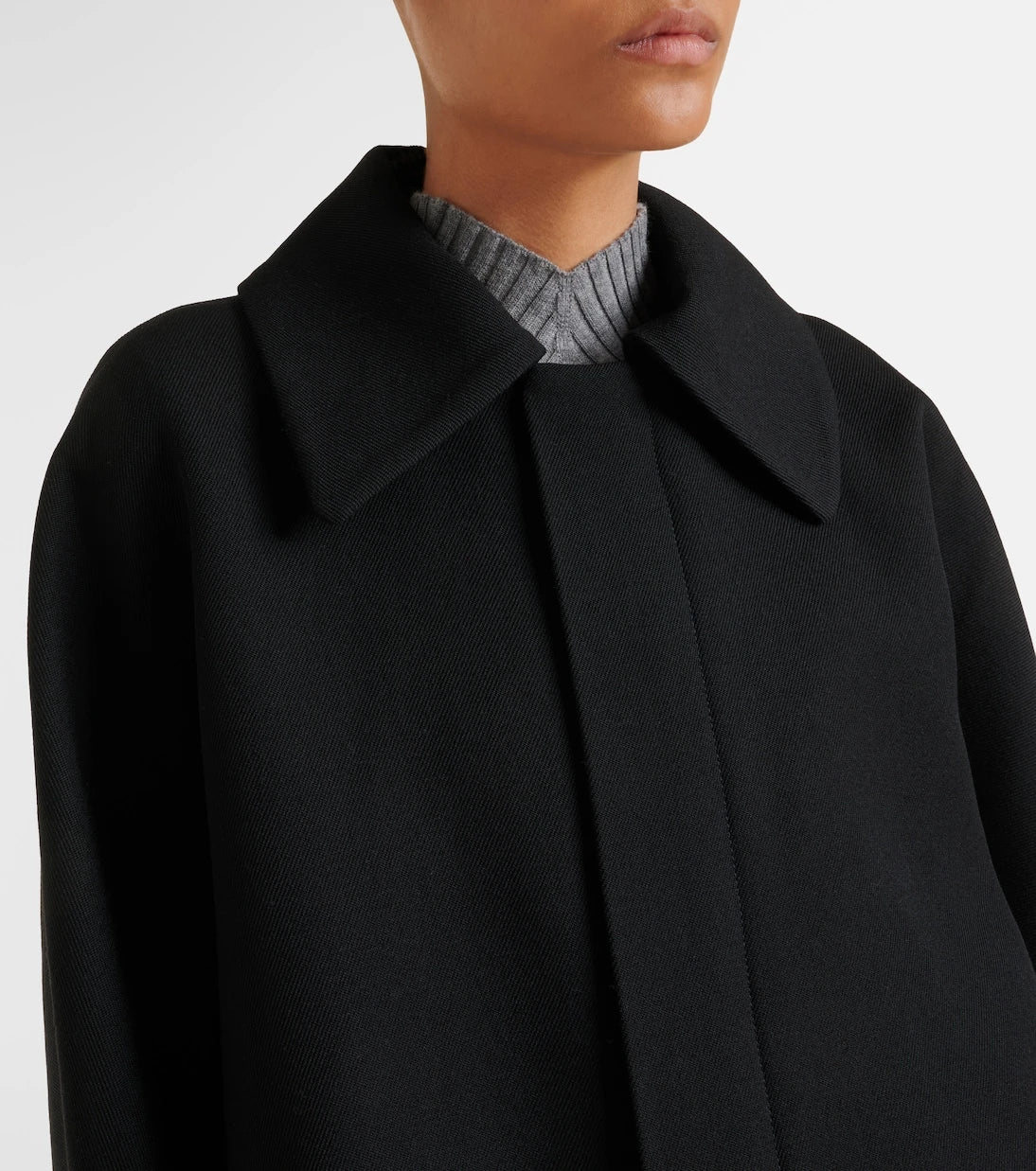 Victoria Beckham - Arden virgin wool gabardine blouson jacket