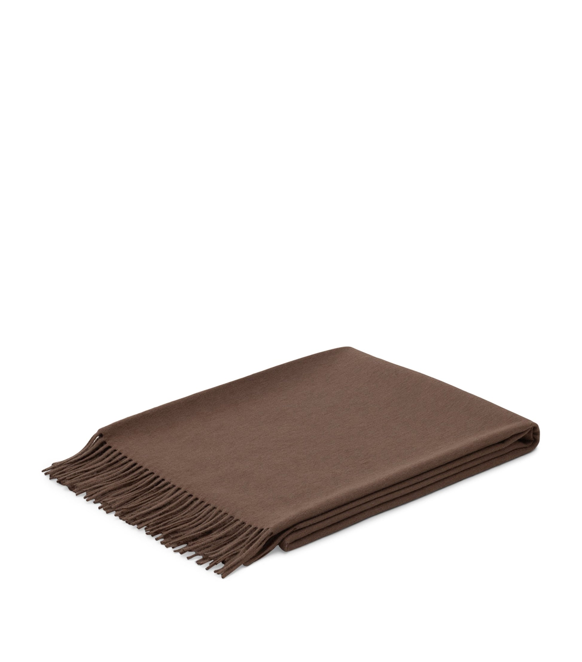 Cashmere Arran Solid Throw (147cm x 183cm)