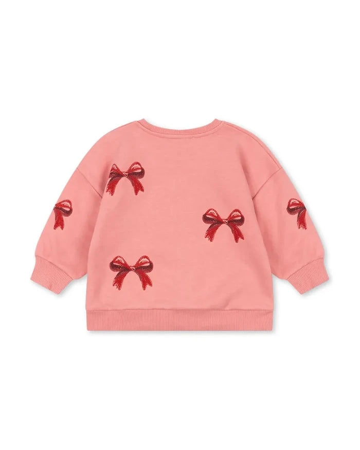 Konges Sløjd LOU BOW SWEAT SHIRT OCS Çocuk Sweatshirt