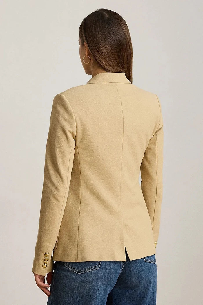 Lauren Ralph Lauren tek düğmeli kadın pamuk elastan ceket