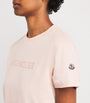 Moncler Nude Cotton Logo T-Shirt