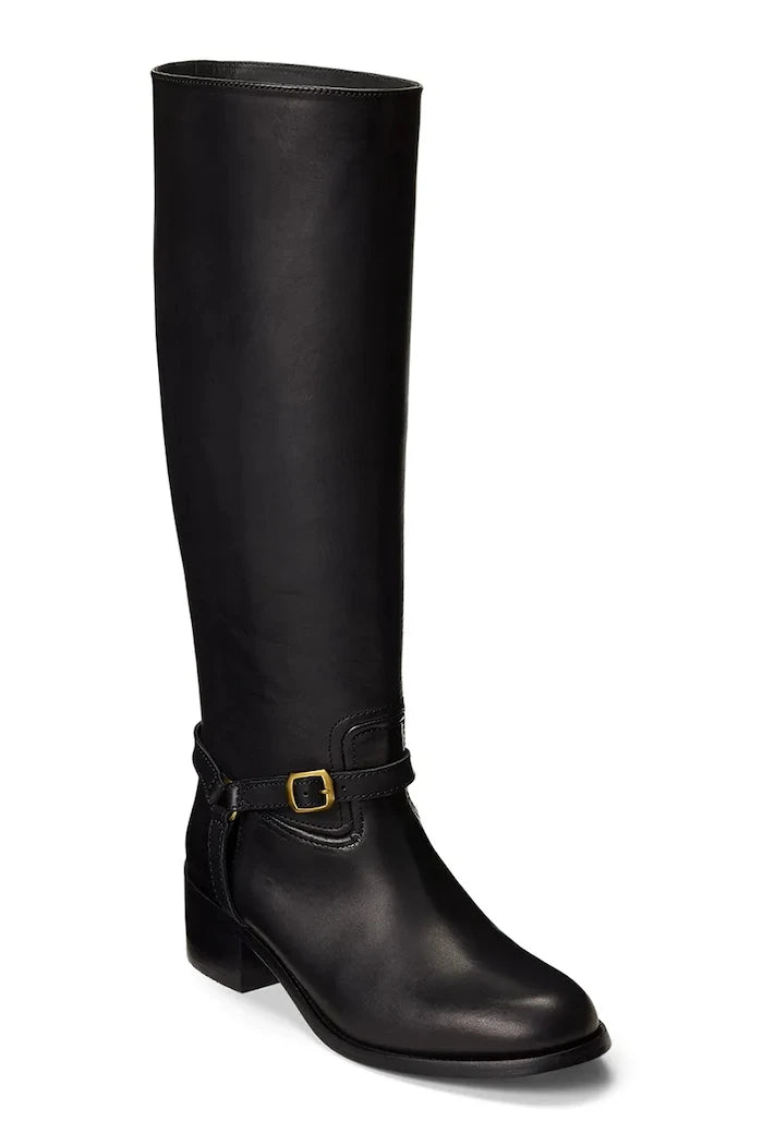 Polo Ralph Lauren Riding Boot Deri Çizme