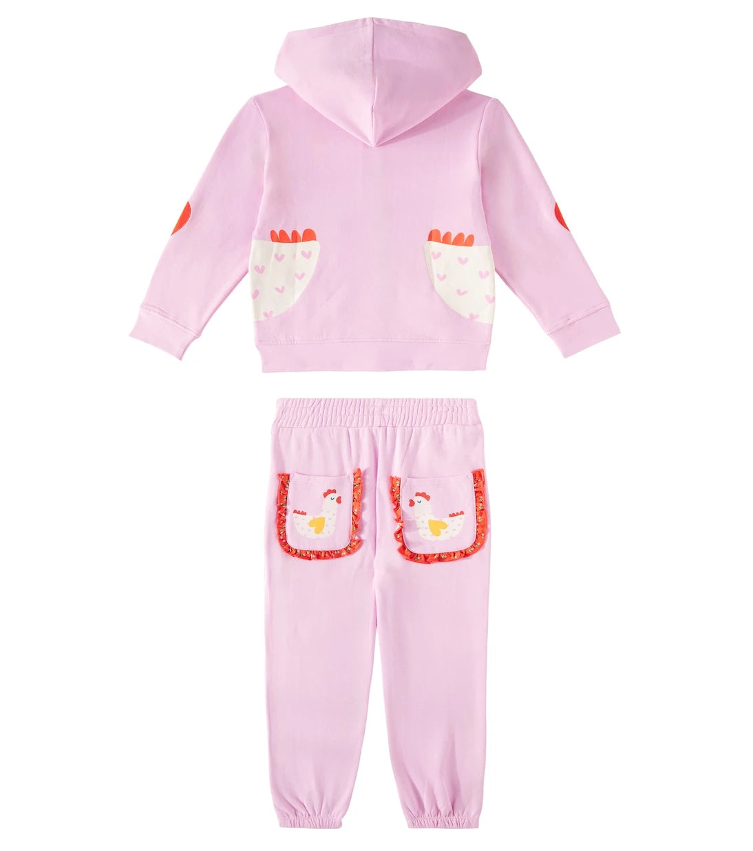 Stella McCartney Kids - Printed cotton fleece tracksuit
