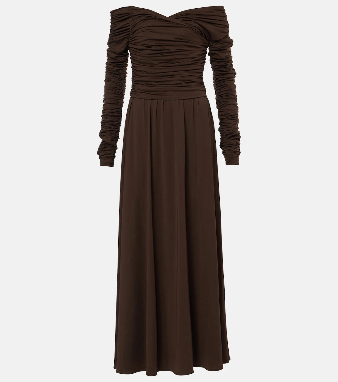 Altuzarra - Charlotte off-shoulder jersey maxi dress