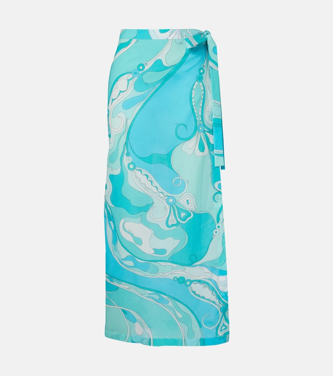 Pucci - Orchidee cotton beach cover-up