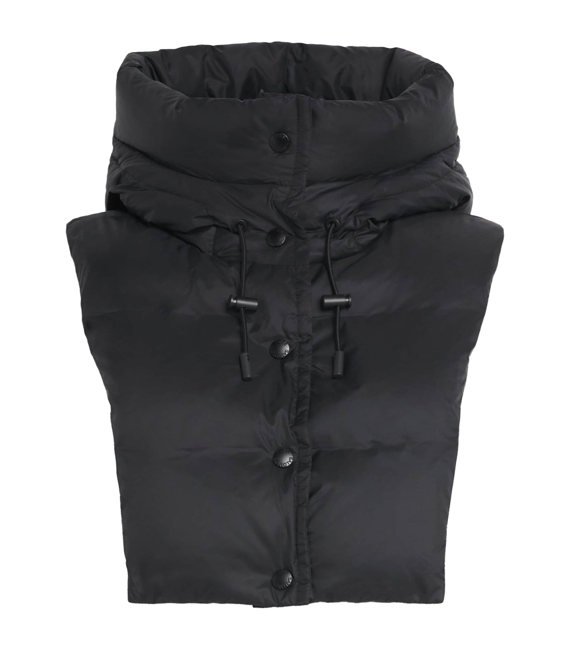 Yves Salomon Black Down Padded Technical Hood