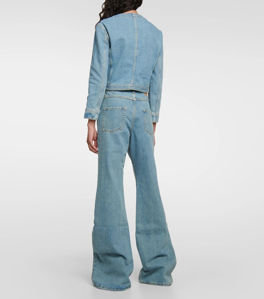 Magda Butrym - Low-rise flared jeans
