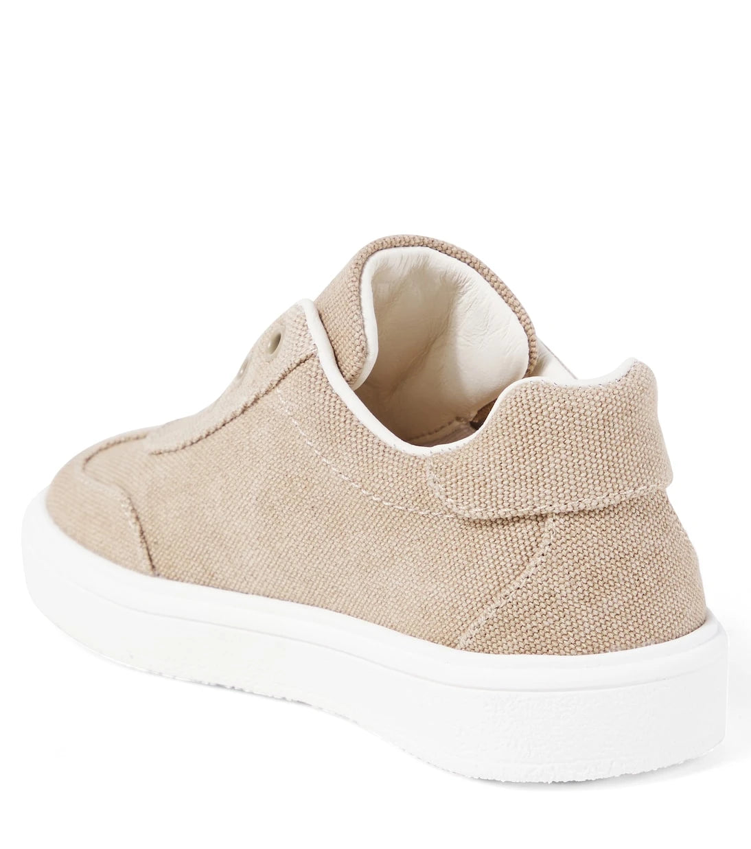 Dolce&Gabbana Kids - Canvas slip-on shoes