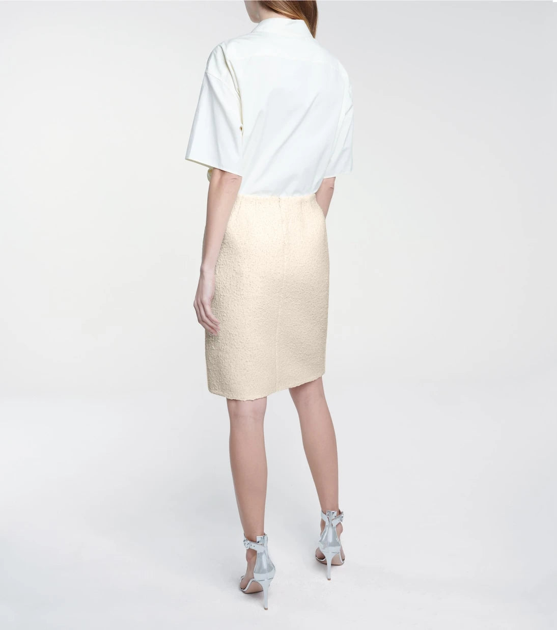 Marc Jacobs - Wool-blend bouclé pencil skirt