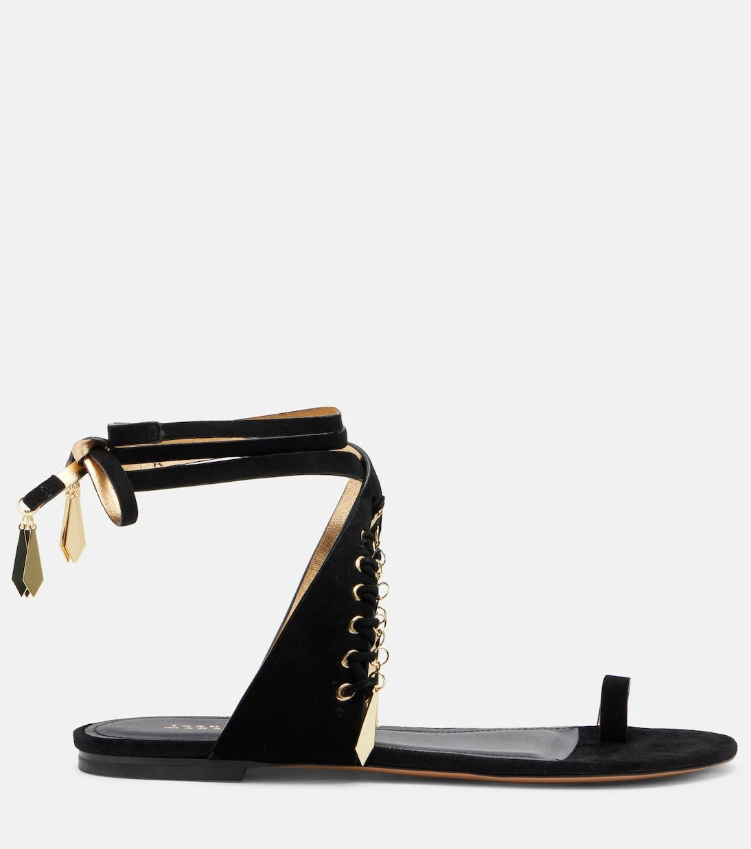 Isabel Marant - Dreena embellished suede sandals