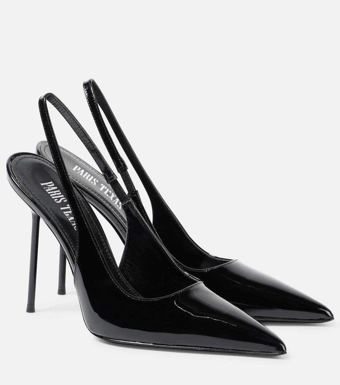 Paris Texas - Lidia patent leather slingback pumps