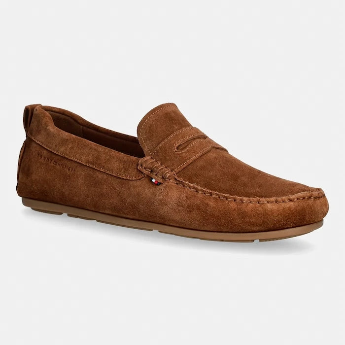 Tommy Hilfiger Erkek Süet Mokasen CORE HILFIEGR SUEDE DRIVER