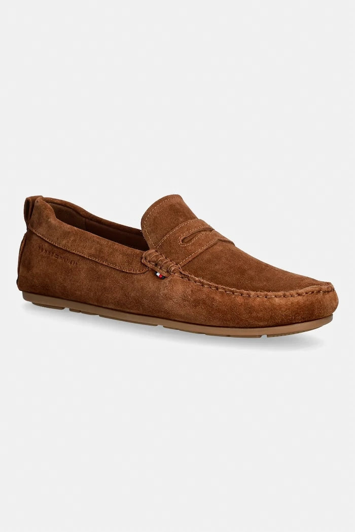 Tommy Hilfiger Erkek Süet Mokasen CORE HILFIEGR SUEDE DRIVER