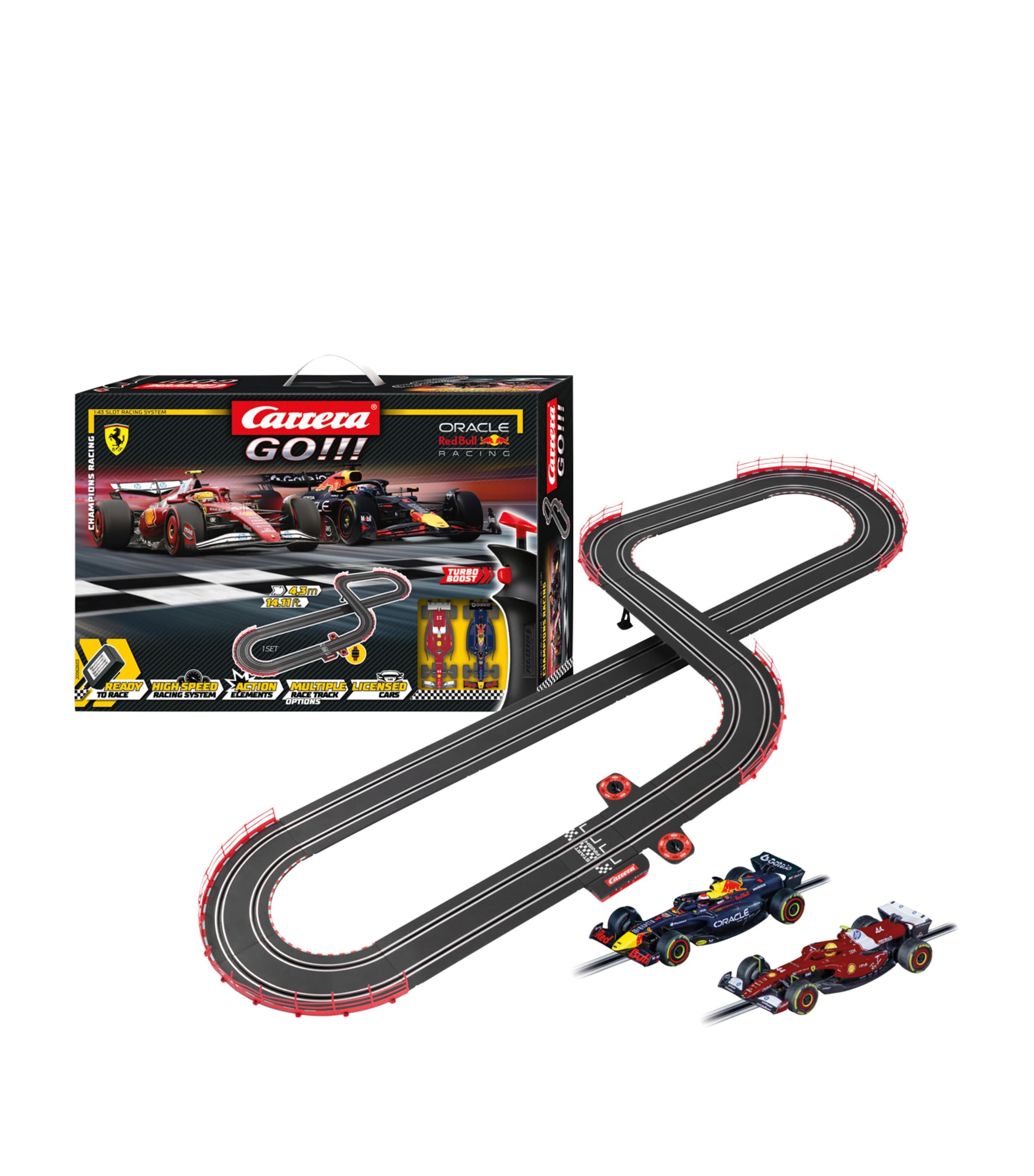 Carrera Champion's Racing GO!!! 2025 F1 Slot Racing Set