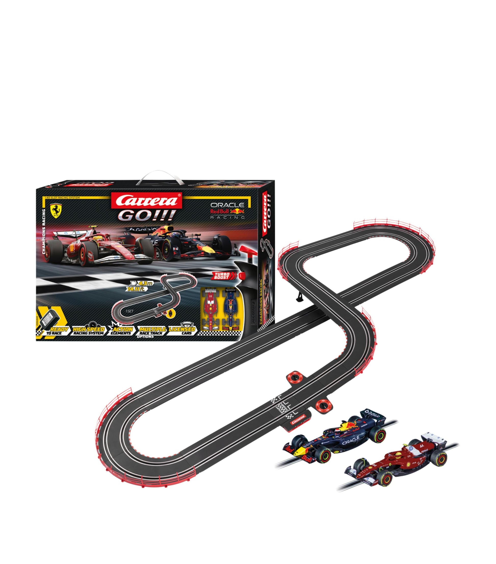 Carrera Champion's Racing GO!!! 2025 F1 Slot Racing Set