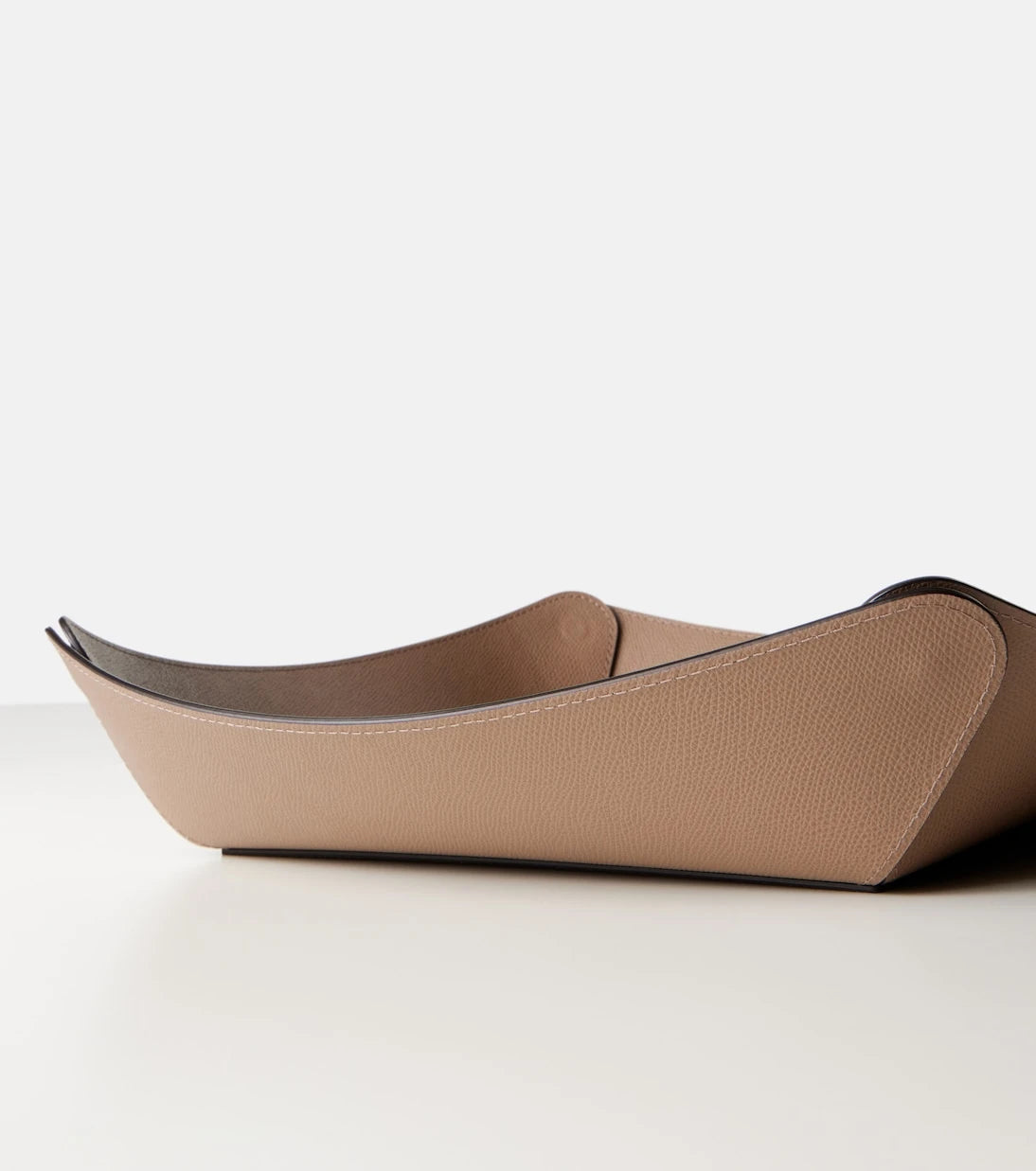 Giobagnara - Safran Large leather bowl