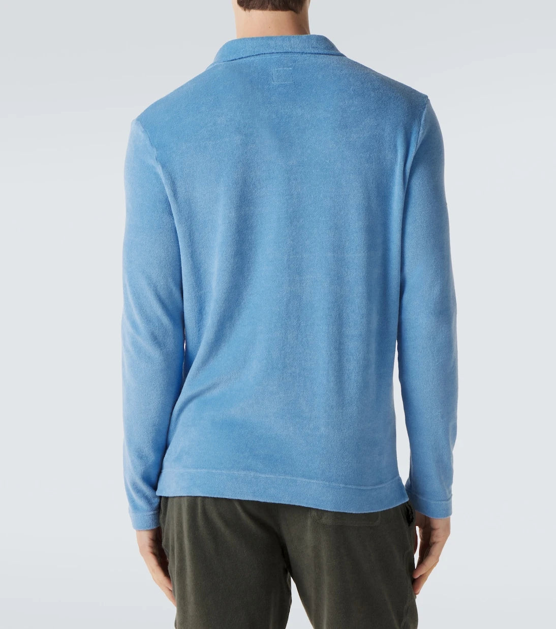 Fedeli - Cotton terry polo shirt