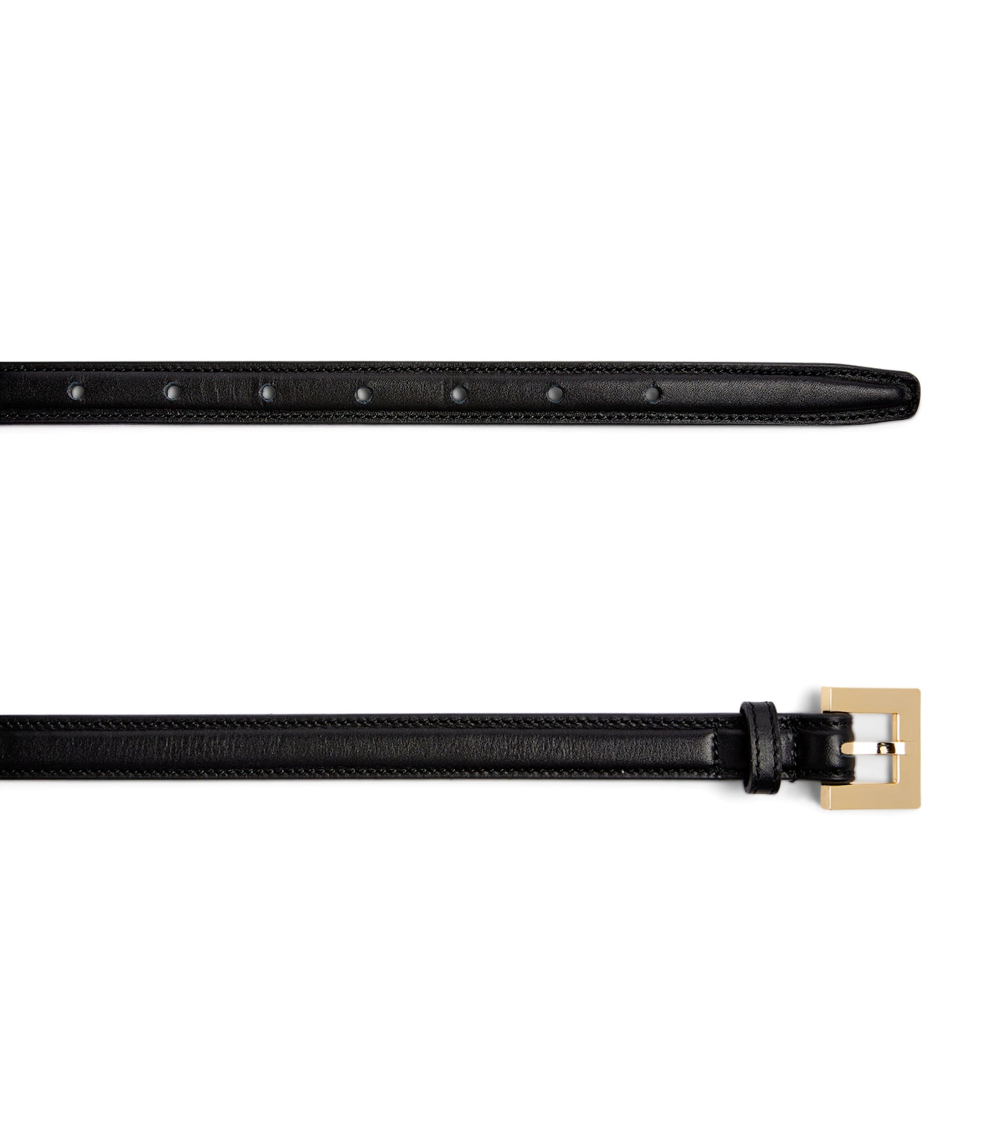 Black Leather Nicola Belt