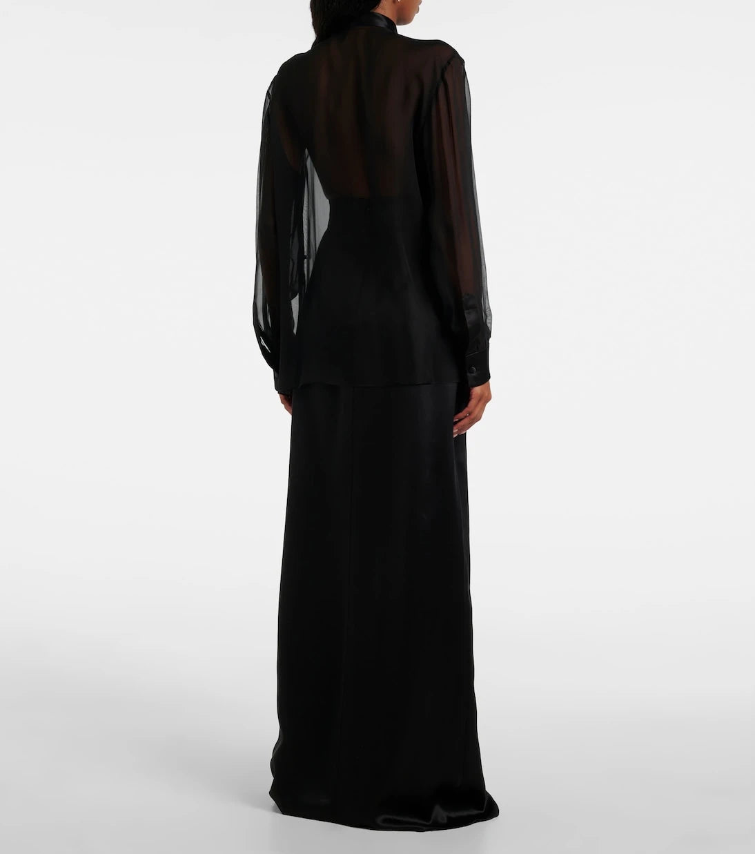 Dolce&Gabbana - Tie-neck silk blouse