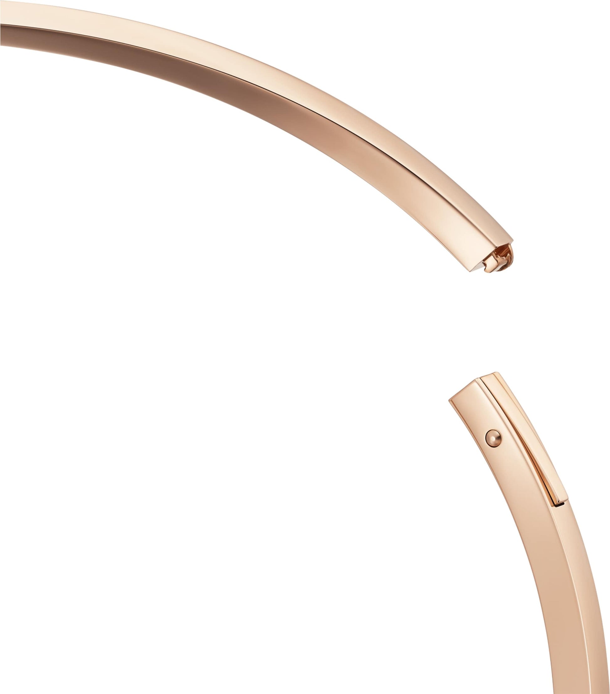 Rose Gold LOVE Torque Necklace