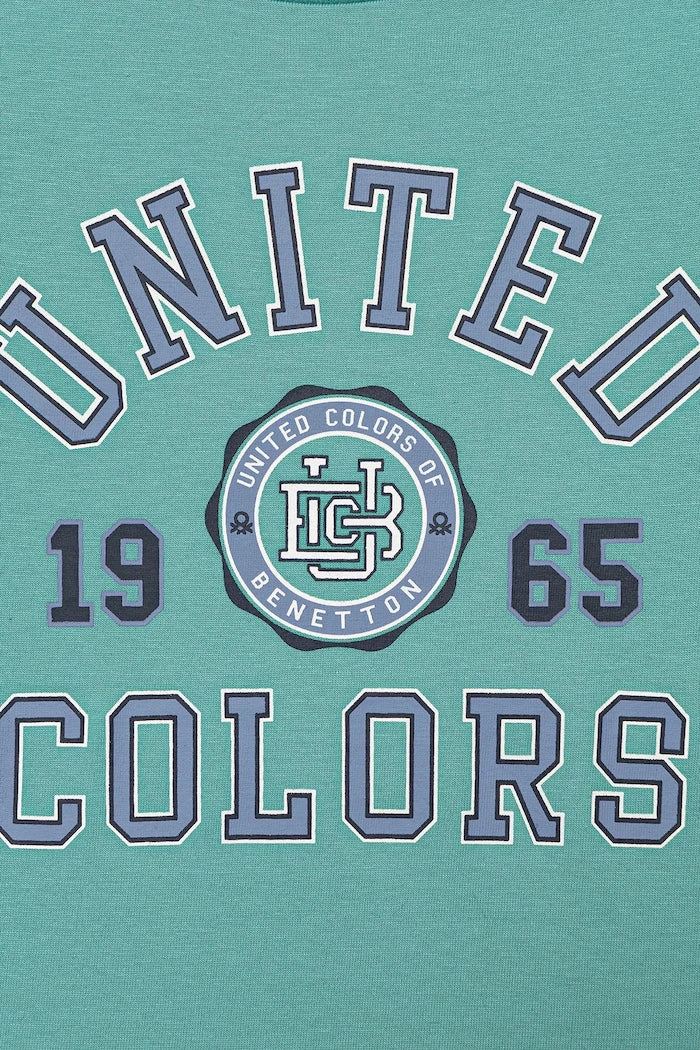 United Colors of Benetton pamuklu çocuk tişörtü
