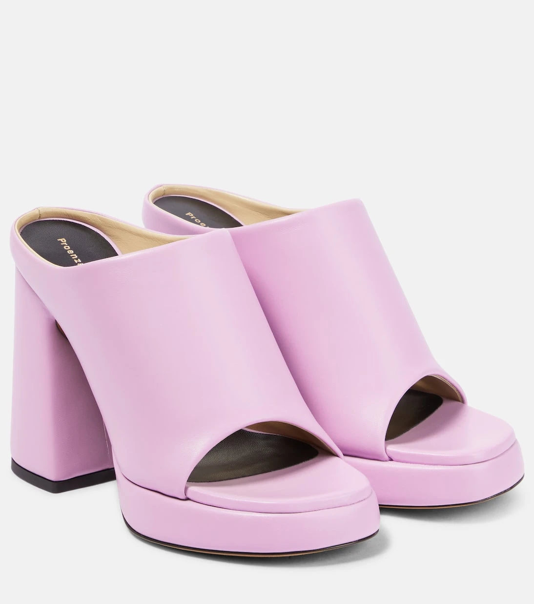 Proenza Schouler - Forma leather platform mules