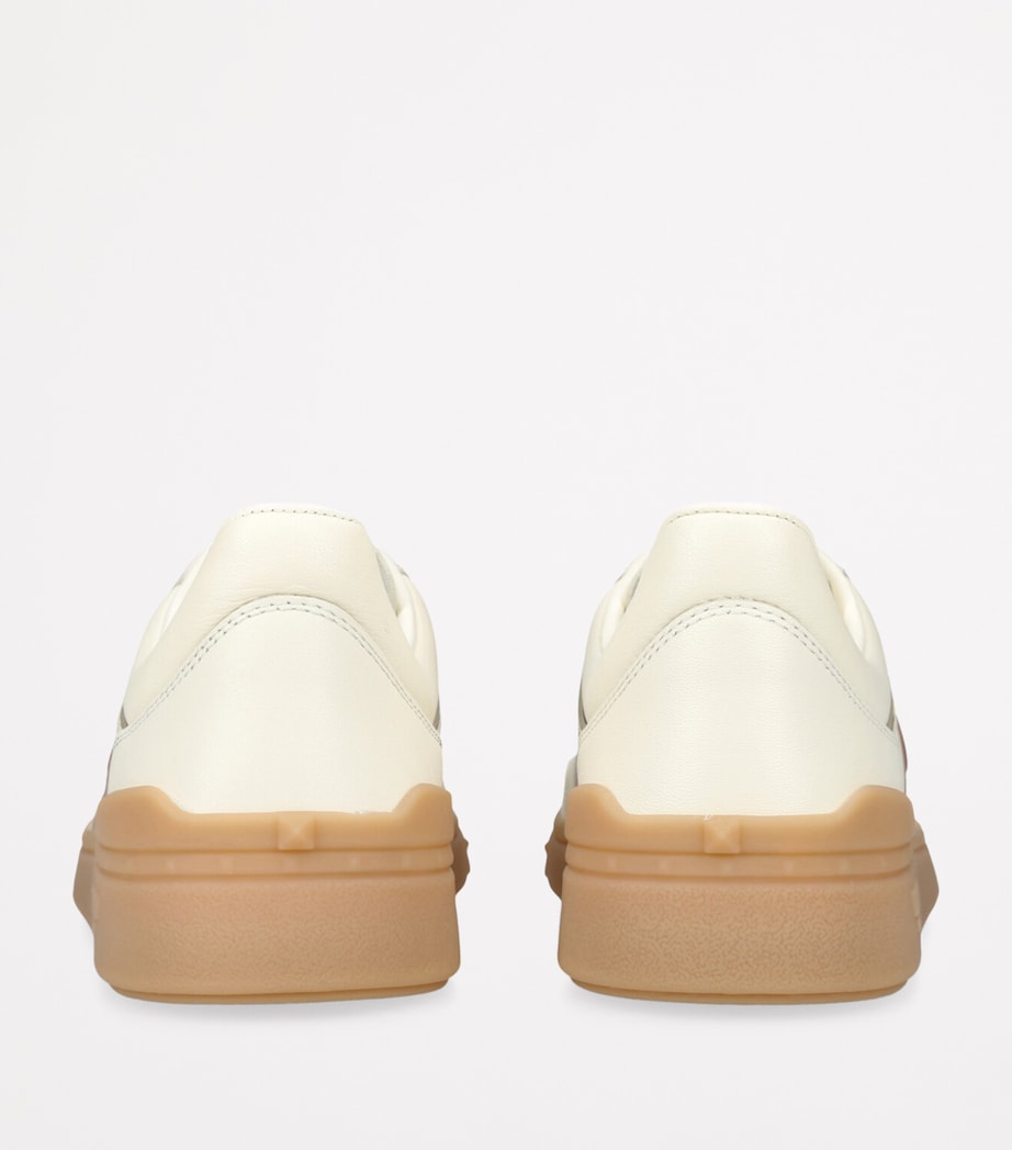Valentino Garavani White Leather Upvillage Sneakers