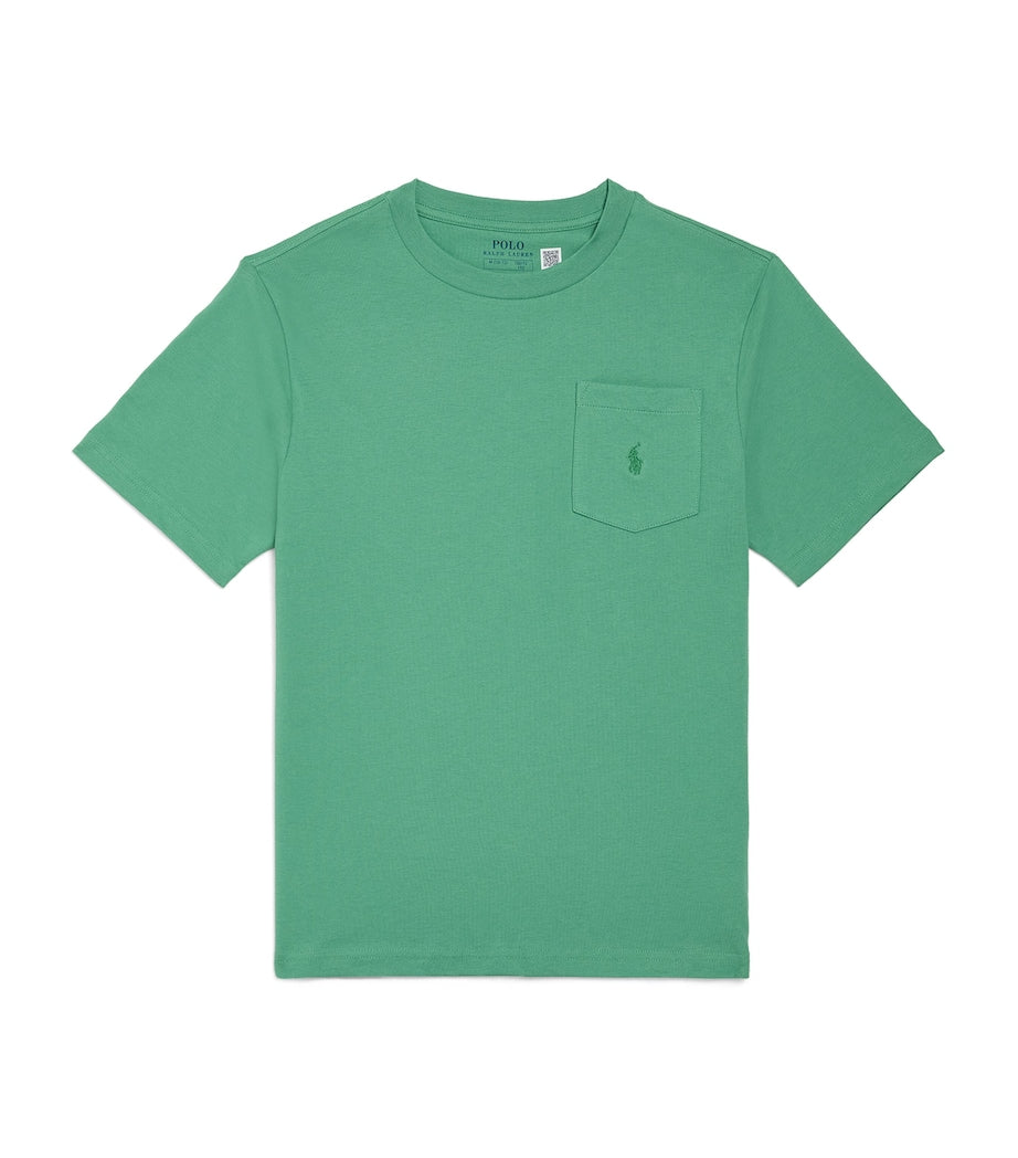 Ralph Lauren Kids Cotton Logo Pocket T-Shirt (7-14 Years)