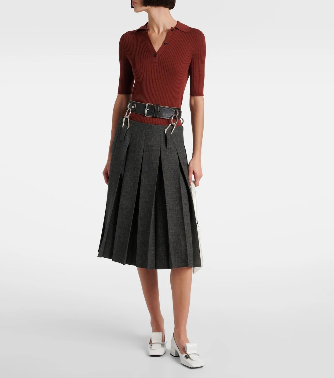 Prada - Leather pumps