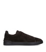 Zegna Suede Triple Stitch Sneakers