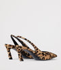 Givenchy Leopard Slingback Heels 65