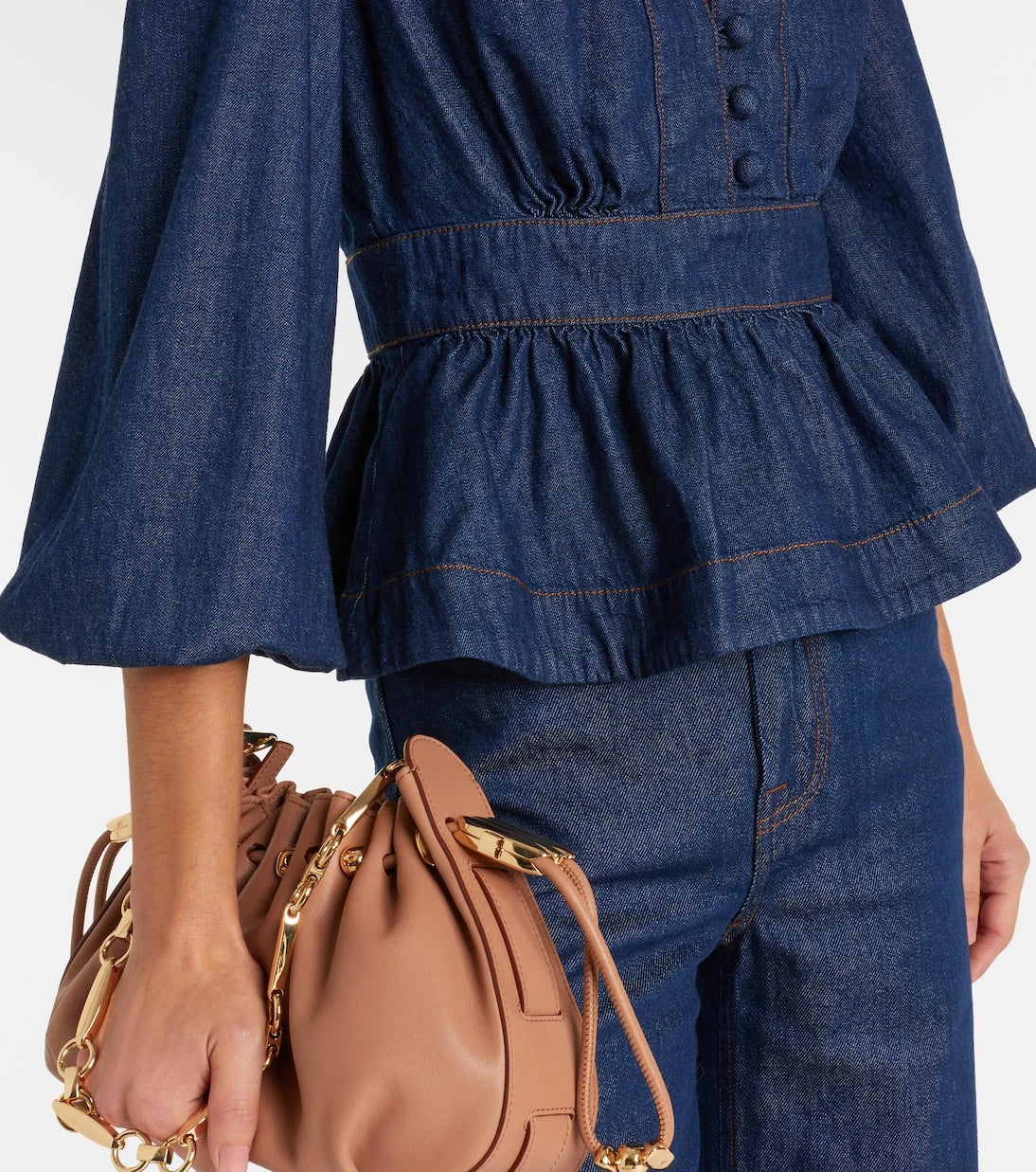 Zimmermann - Awaken denim blouse