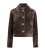Joseph Brown Shearling Reversible Alloway Jacket