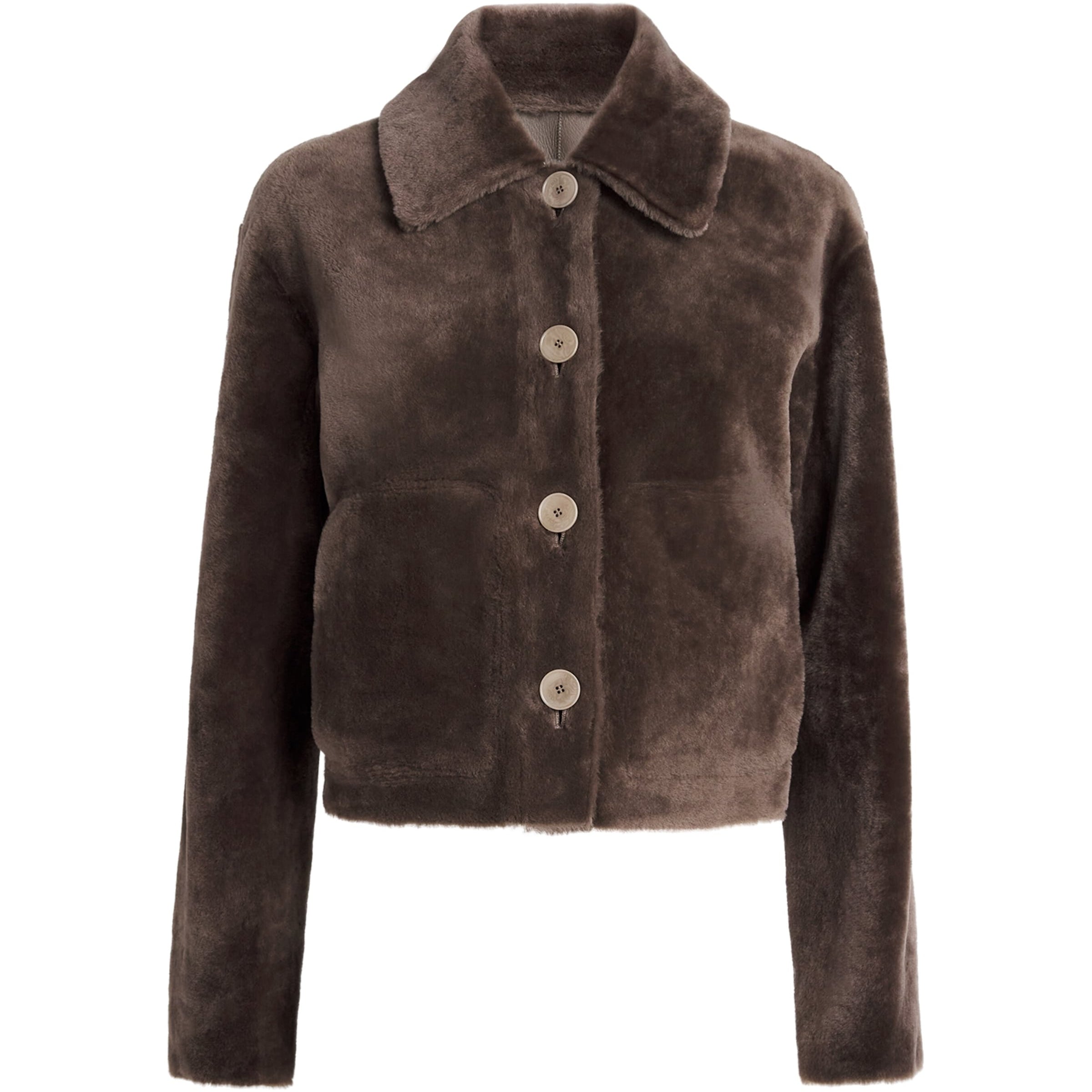 Joseph Brown Shearling Reversible Alloway Jacket